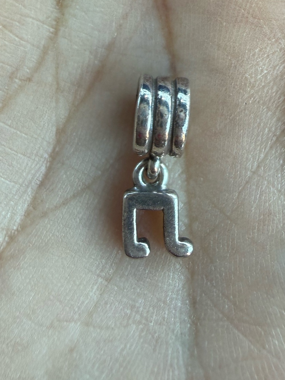 Pandora Silver Music Note Dangle Charm